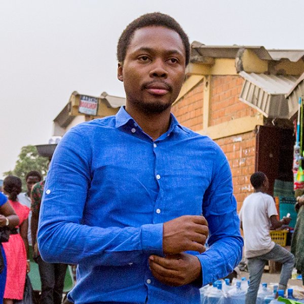 Oscar Ekponimo photographed for Time in Abuja, Nigeria on Feb. 15, 2017.
