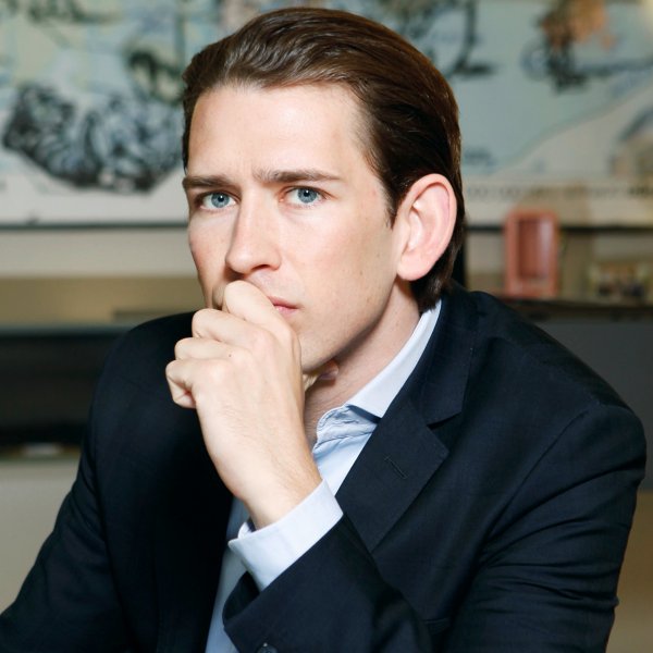 Sebastian Kurz, Austrian Minister of Foreign Affairs, photographed in Vienna, May 31, 2016.